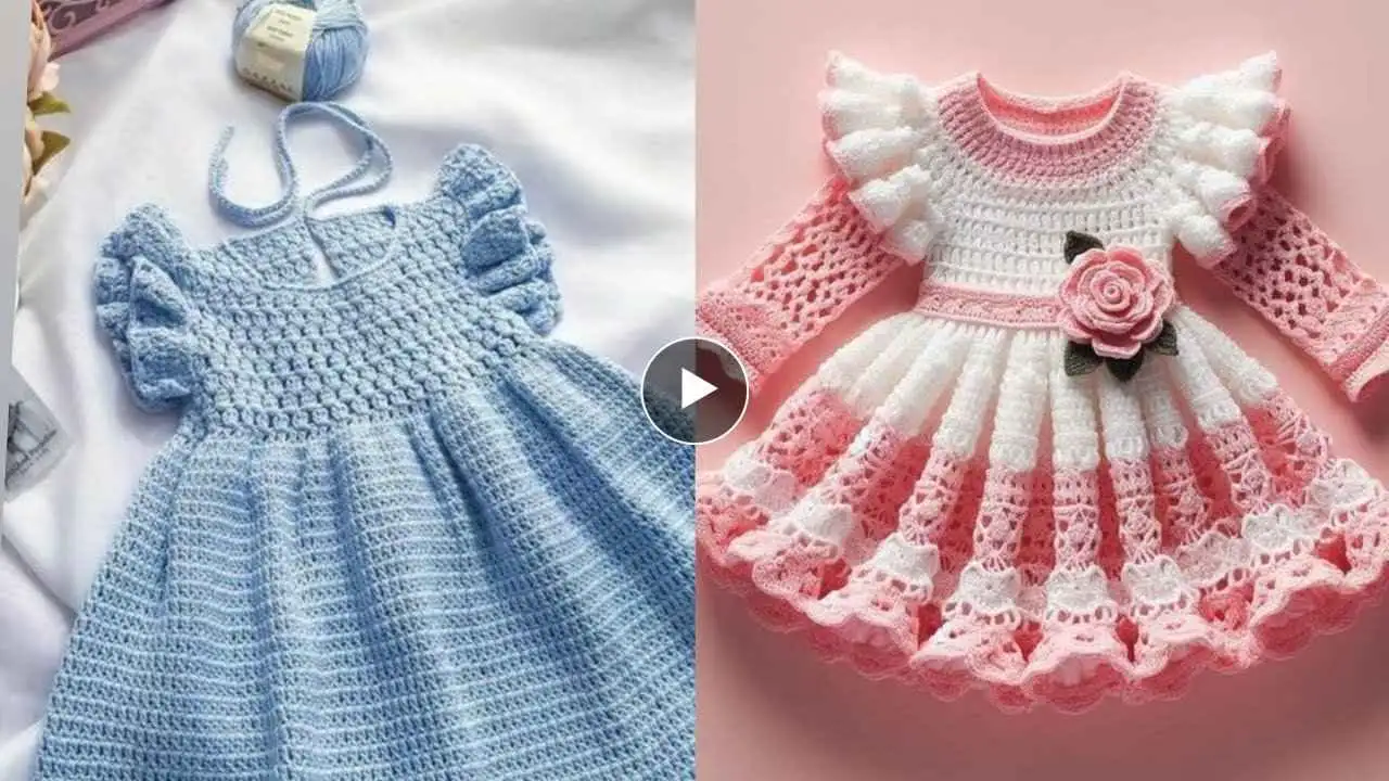 Top Stunning Free Crochet Pattern Crochet Baby Frock Outfit Design For 2024